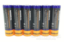 Load image into Gallery viewer, Admiral AA NiMH 2600mAh Rechargeable Batteries (Pack of 6) - (OPEN BOX)