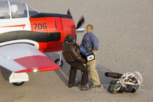 Load image into Gallery viewer, FMS T-28 Trojan V4 Red 1400mm (55") Wingspan - PNP