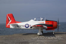 Load image into Gallery viewer, FMS T-28 Trojan V4 Red 1400mm (55") Wingspan - PNP
