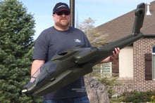 Load image into Gallery viewer, Roban AH-64 Apache Green 700 Size Scale Helicopter - ARF