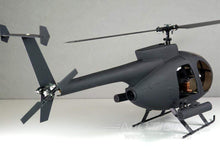 Load image into Gallery viewer, RotorScale AH-6 Attack Tactical Black 450 Size Helicopter - PNP - (OPEN BOX)