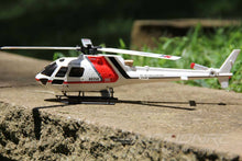Load image into Gallery viewer, XK K123 Red and White with Gyro 244mm (9.6") Rotor Diameter - RTF