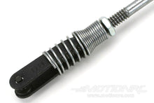 Load image into Gallery viewer, Du-Bro Steel Kwik-Link w/ Spring Keeper on 12"/305mm 4-40 Rod
