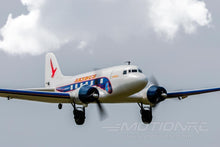 Load image into Gallery viewer, Dynam DC-3 Skybus White with Gyro 1470mm (58") Wingspan - RTF
