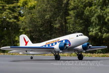 Load image into Gallery viewer, Dynam DC-3 Skybus White with Gyro 1470mm (58") Wingspan - RTF

