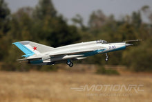 Load image into Gallery viewer, Freewing Mig-21 Blue High Performance 80mm EDF Jet - PNP
