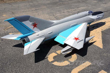 Load image into Gallery viewer, Freewing Mig-21 Blue High Performance 80mm EDF Jet - PNP
