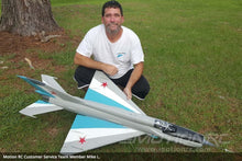 Load image into Gallery viewer, Freewing Mig-21 Blue High Performance 80mm EDF Jet - PNP
