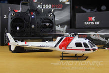 Load image into Gallery viewer, XK K123 Red and White with Gyro 244mm (9.6") Rotor Diameter - FTR
