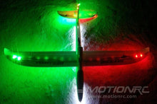 Load image into Gallery viewer, XK Sky King Glider Red with LED Lights 750mm (29.5") Wingspan - RTF
